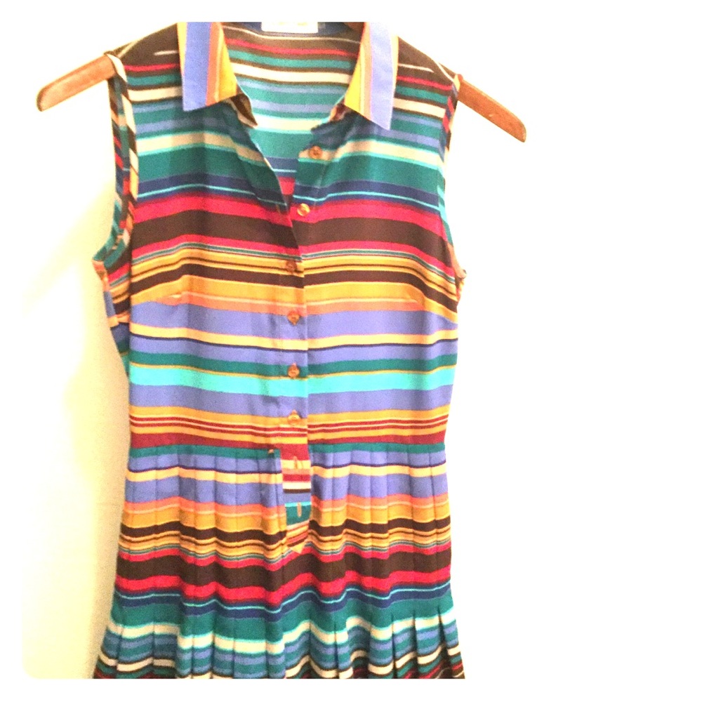Calvin Klein Pleated Dress